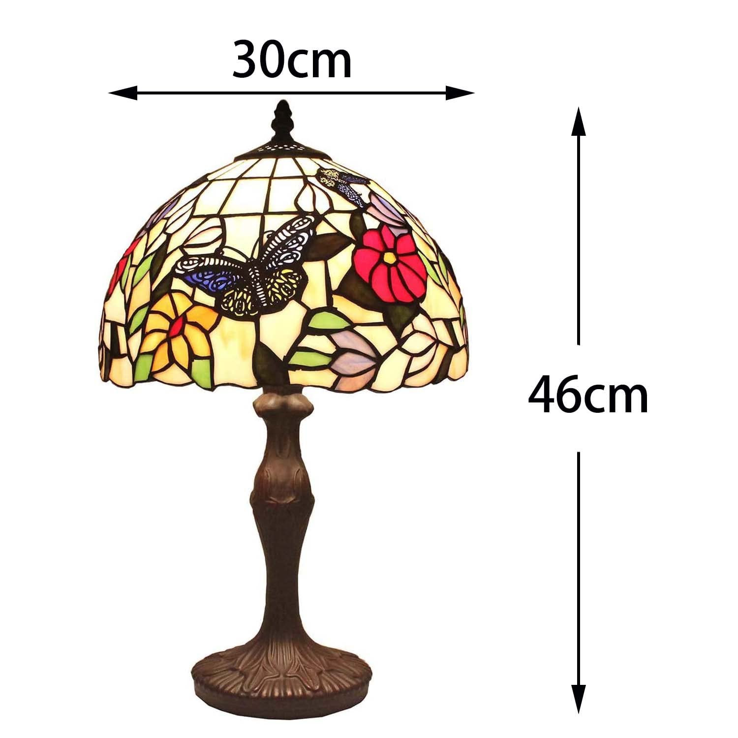 インテリアに映えるオシャレなステンドグラスランプ ステンドグラスを